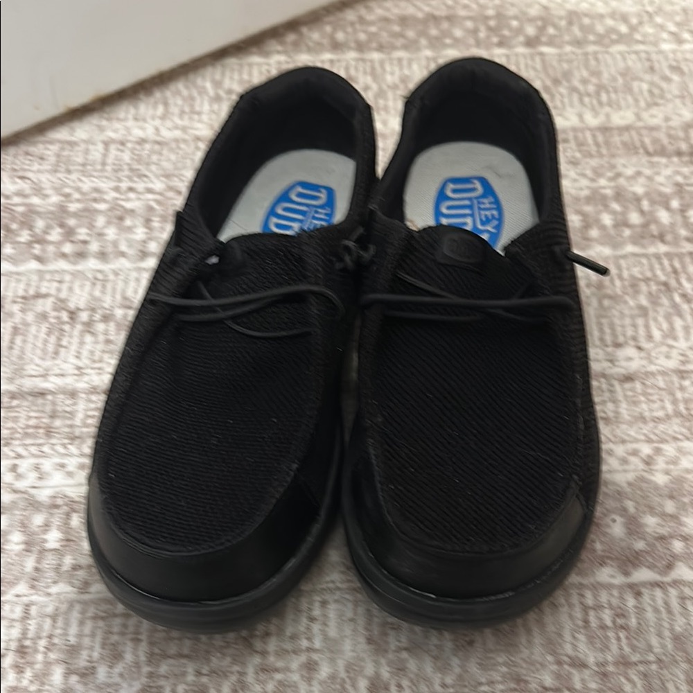Hey Dude women’s  Black Slip-On Loafers